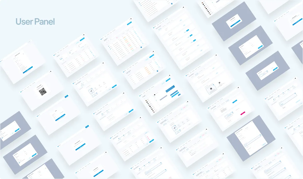 Final user panel designs