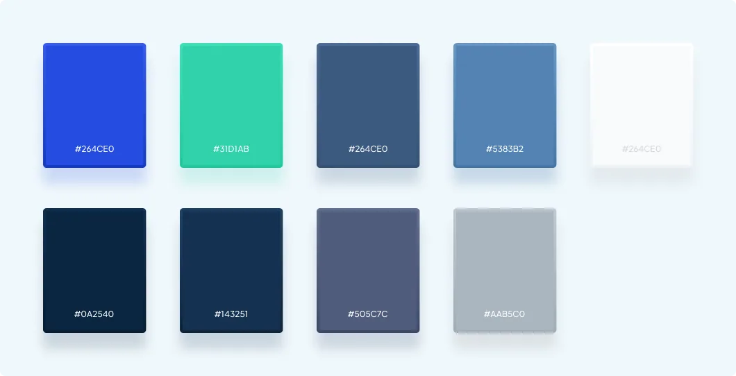 CapitalStake color palette