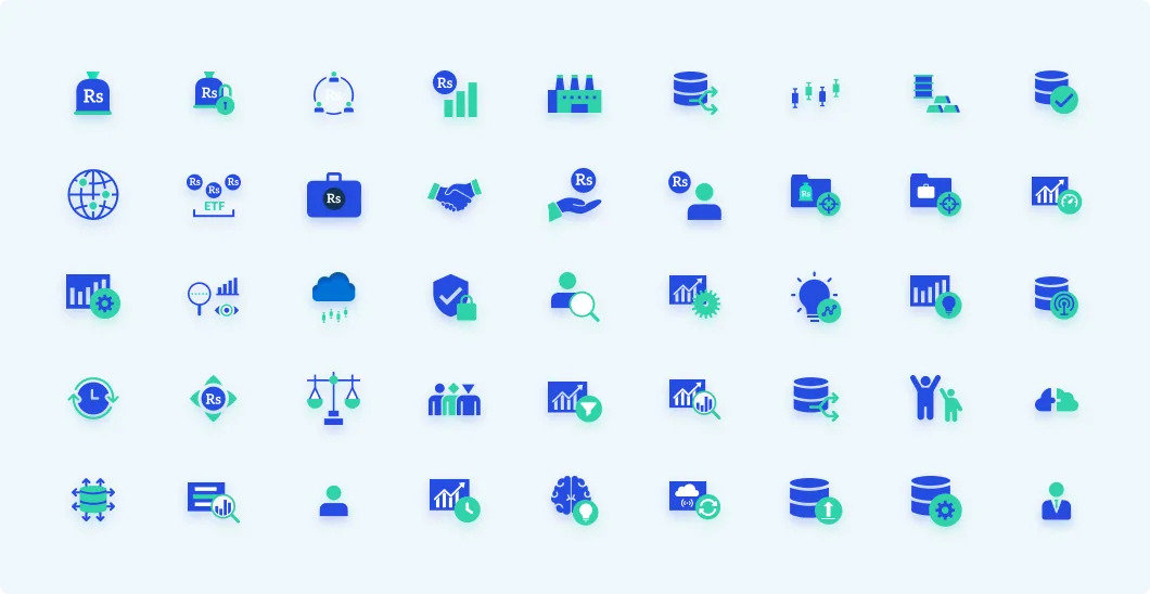 CapitalStake icon set