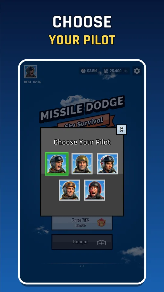 Choosing a pilot
